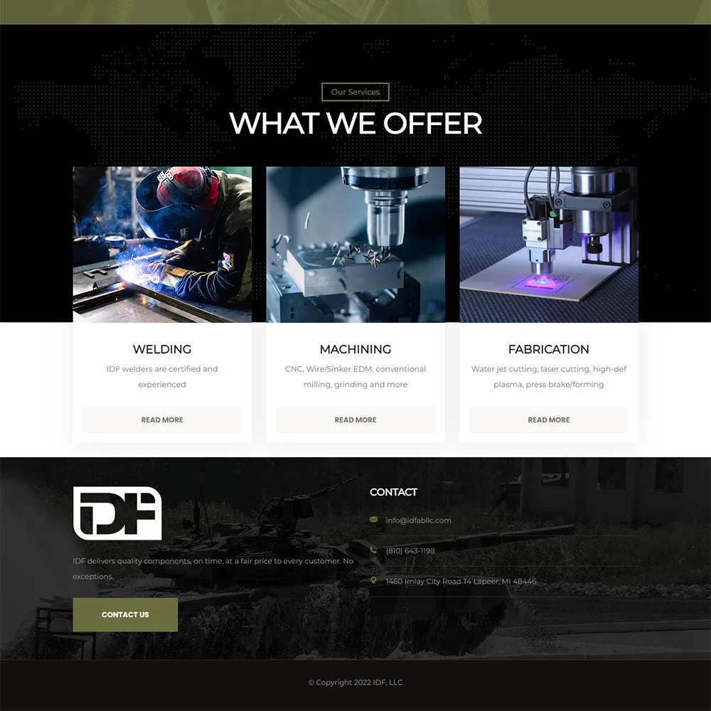 International Defense Fabrication, LLC
