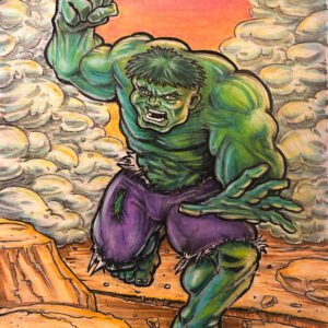 Incredible Hulk poster print