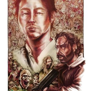Rick and Glenn Walking Dead poster