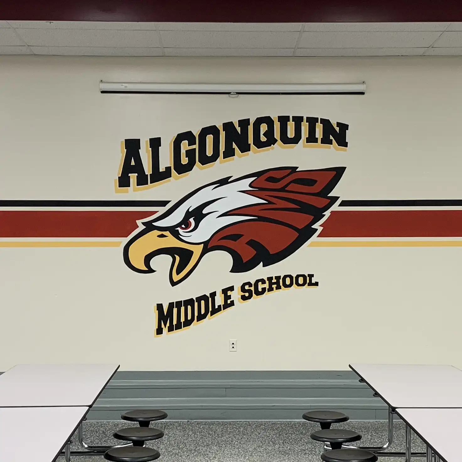Algonquin Middle School mural by RCi