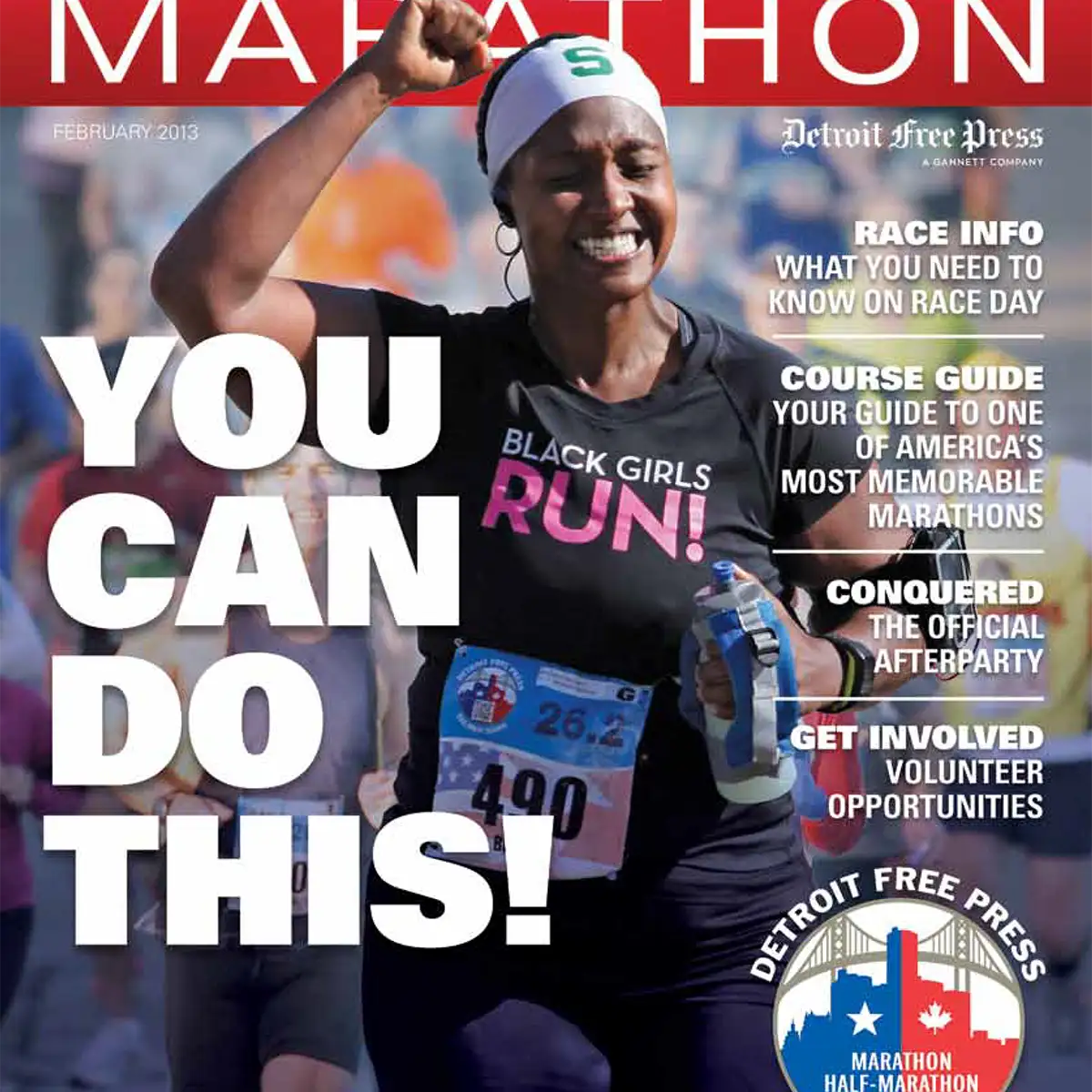 Detroit Free Press Marathon Issue Design