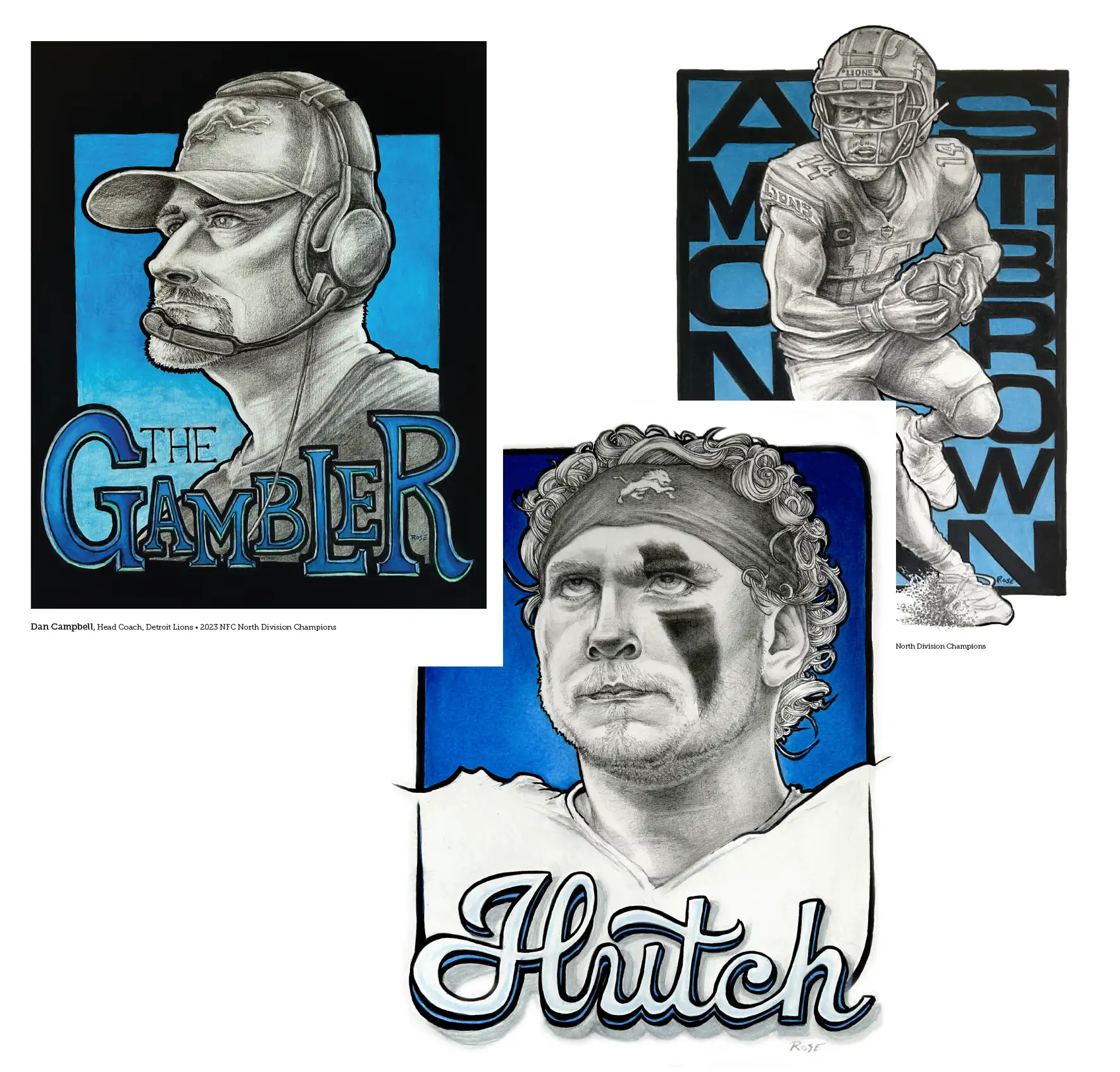 Detroit Lions posters by RCi