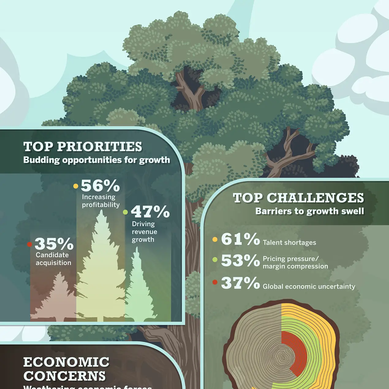 Sustaining Growth Infographic
