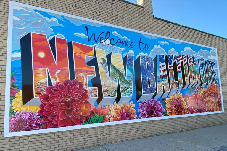 New Baltimore mural